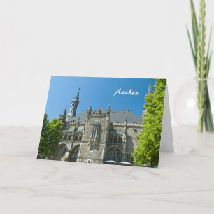 Carte de vœux d'Aix-la-Chapelle