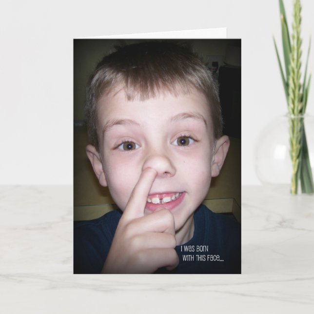 Carte de voeux d'ami (Devant)