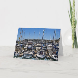 Carte de voeux Dana Point Harbour