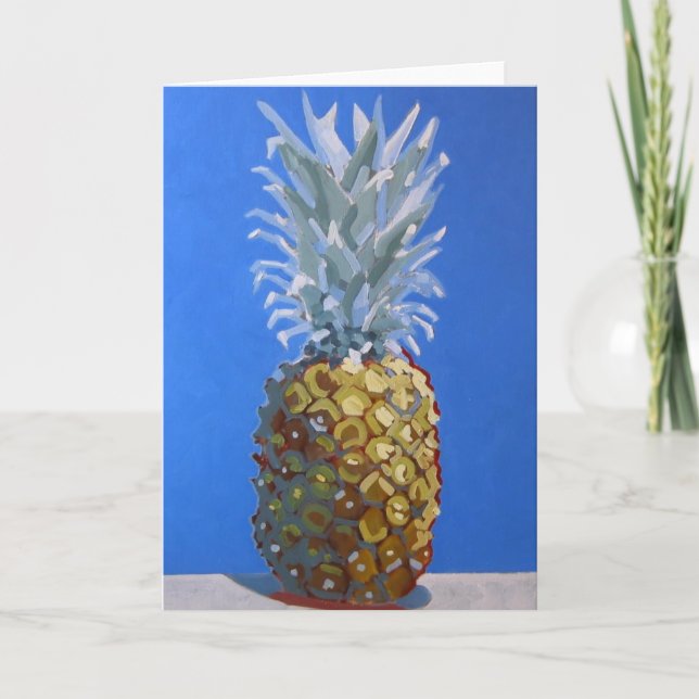 Carte de voeux d'ananas de Tutti-Frutti/invitation (Devant)