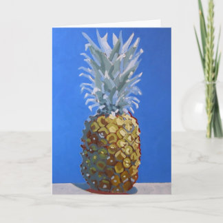 Carte de voeux d'ananas de Tutti-Frutti/invitation