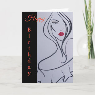 Carte de voeux d'anniversaire