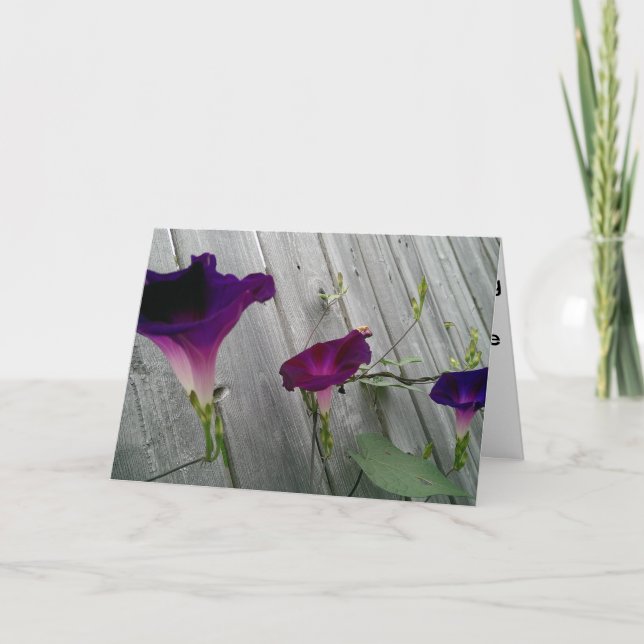 Carte de voeux d'anniversaire (Devant)