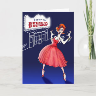 Carte de voeux d'anniversaire #1 (blanc)