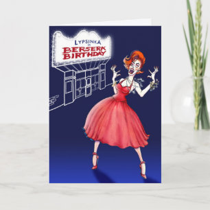 Carte de voeux d'anniversaire #1 (salutation à