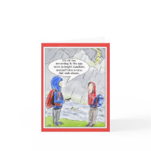 Carte de voeux d'anniversaire amusante pour les pe