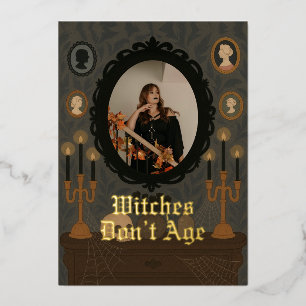 Carte de voeux d'anniversaire avec photo personnal