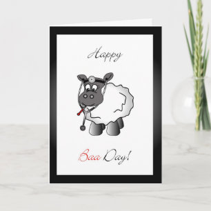 Carte de voeux d'anniversaire de docteur