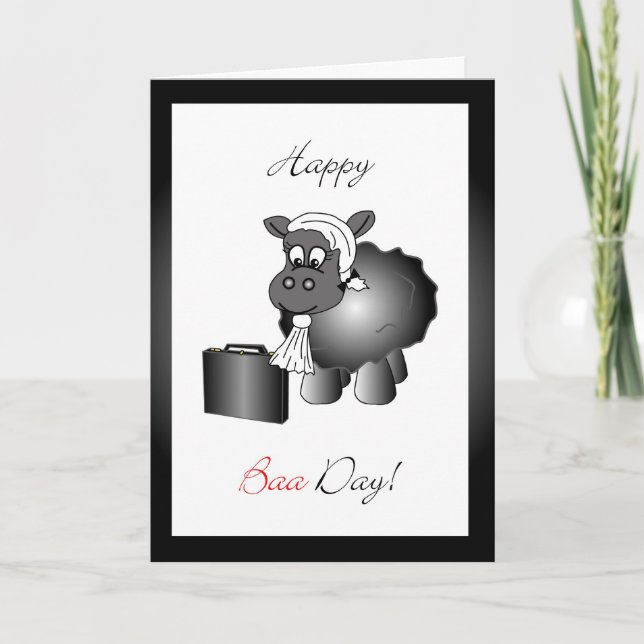 Carte de voeux d'anniversaire de l'avocat (Devant)