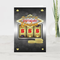 Carte de voeux d'anniversaire Godson avec fentes e