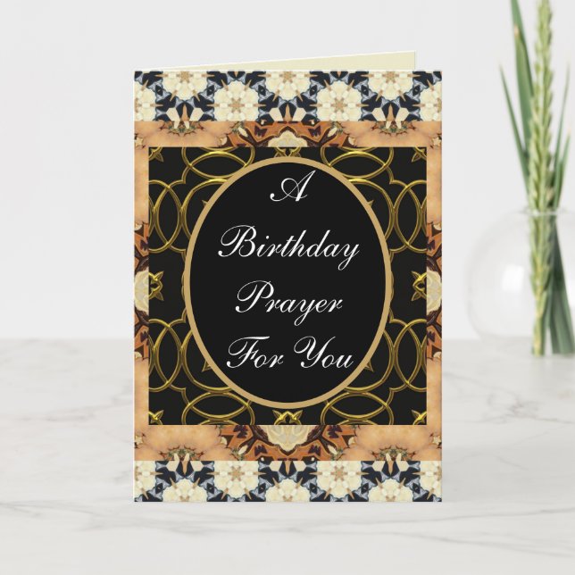 Carte de voeux d'anniversaire personnalisée (Devant)