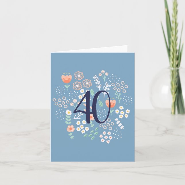 Carte de voeux d'anniversaire personnalisée (Devant)