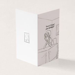 Carte de voeux d'anniversaire personnalisée