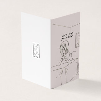 Carte de voeux d'anniversaire personnalisée