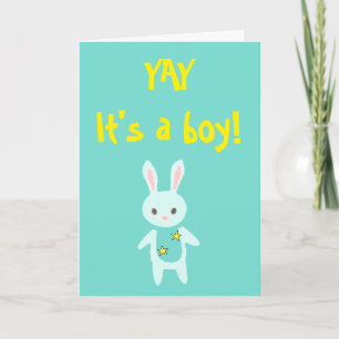 Carte de vœux d'anniversaire pour garçon