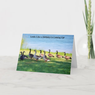 Carte de vœux d'anniversaire pour la réunion des o