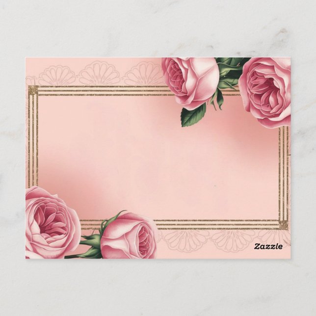 Carte de voeux d'anniversaire rêvée (Dos)