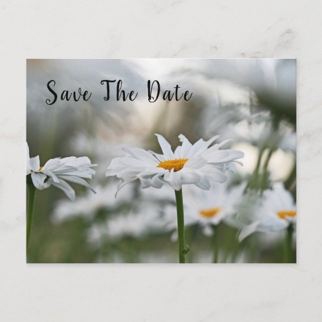 Carte de vœux d'anniversaire 'Save The Date' (Devant)