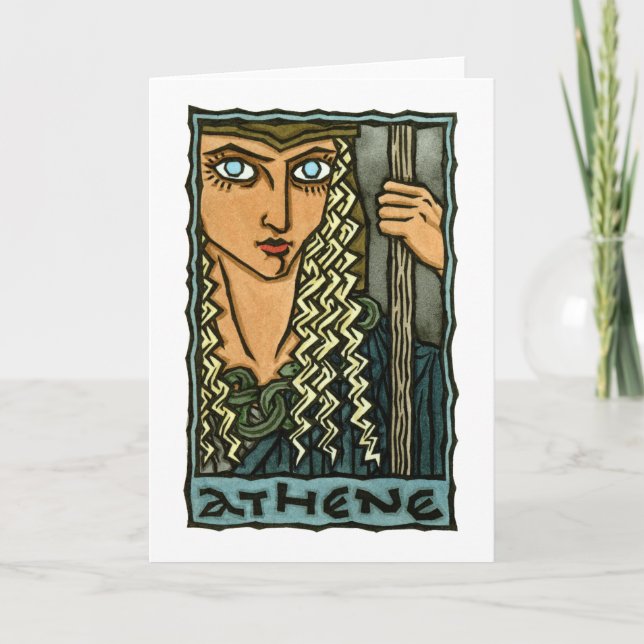 Carte de voeux d'Athene (Devant)