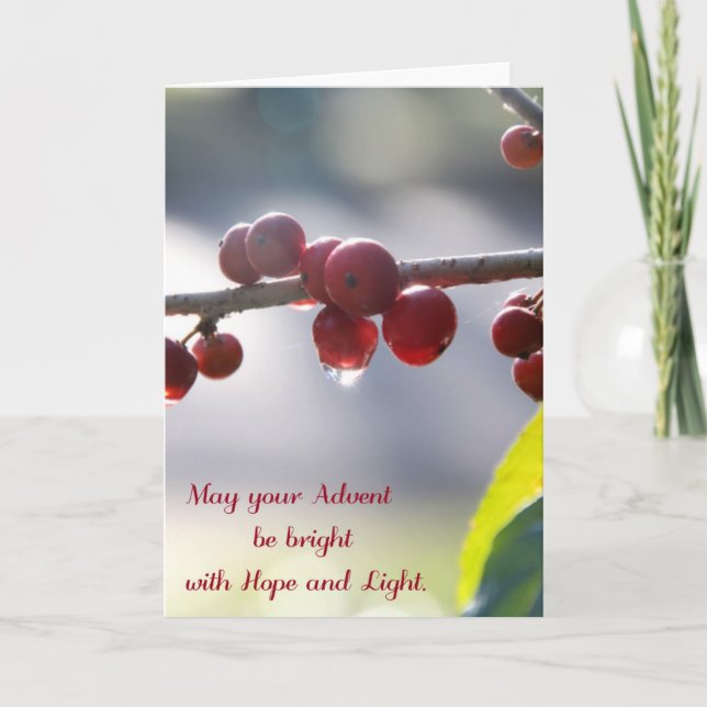 Carte de voeux d'avènement (Devant)