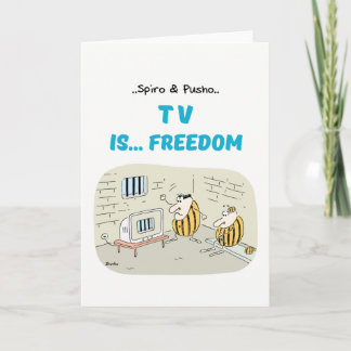 Carte de voeux de bandes dessinées de citations de