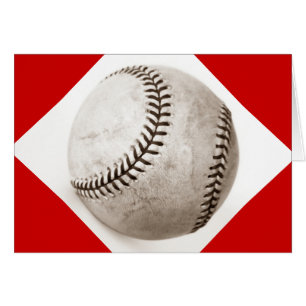 Carte de voeux de baseball