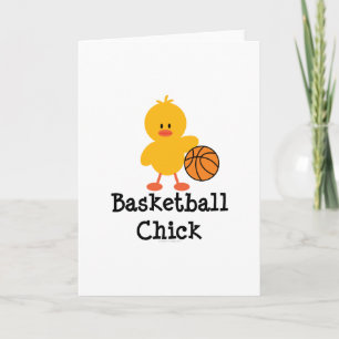 Carte de voeux de basket-ball