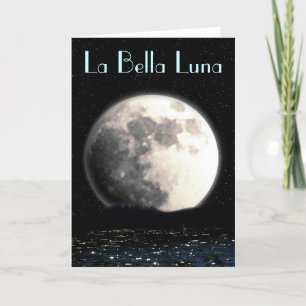 Carte de voeux de Bella Luna de La