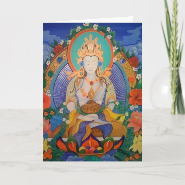 Carte de voeux de Bouddha pour toute occasion (Devant)