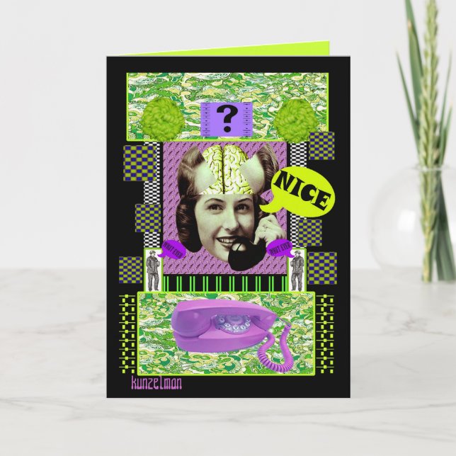 CARTE DE VOEUX DE BRAINLADY (Devant)