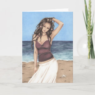 Carte de voeux de brise de ressort