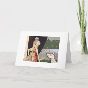 Carte de voeux de cadeau de lutins