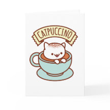 Carte de voeux de CATPUCCINO