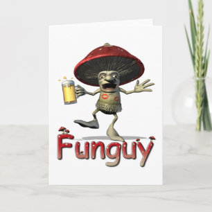 Carte de voeux de champignon de Funguy