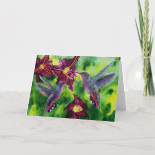 Carte de voeux de collecteurs de nectar