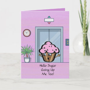 Carte de voeux de Cupcake