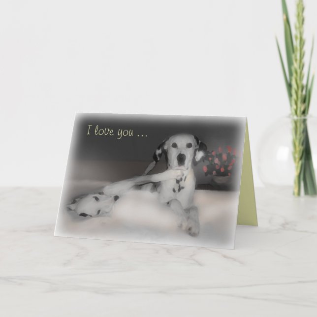 Carte de voeux de ~ de Dals de Saint-Valentin (Devant)