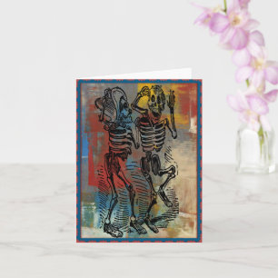 Carte de voeux de Dia De Los Muertos