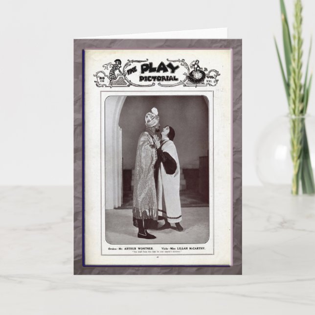 Carte de voeux de douzième nuit (Devant)