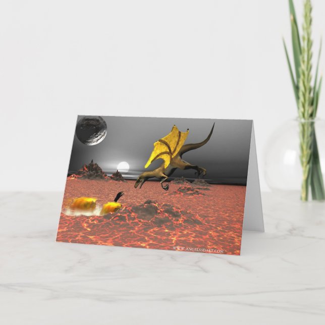 Carte de voeux de DragonFire (Devant)
