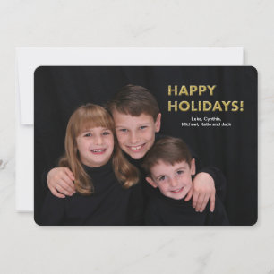 Carte de Vœux de Fêtes