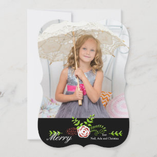 Carte de Vœux de Fêtes avec de Douces Sentiments