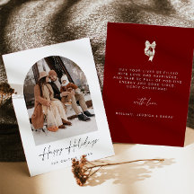 Carte de vœux de fêtes | Carte de Noël