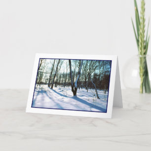 Carte de vœux de fêtes 'Winter Wonderland' - Vierg