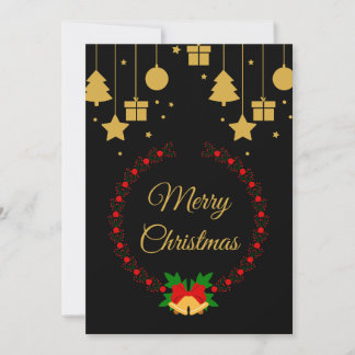 Carte de vœux de fin d'année