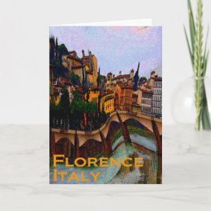 Carte de voeux de Florence Italie