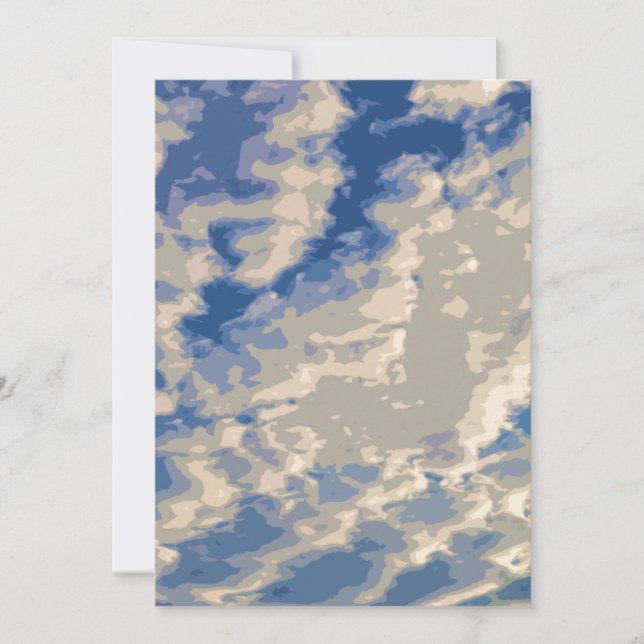 Carte de voeux de formation de nuages en Pennsylva (Devant)