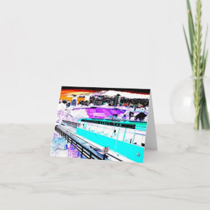 Carte de voeux de funiculaire