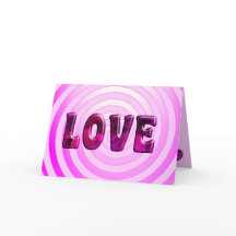 Carte de voeux de jour de Valentines d'amour hypno