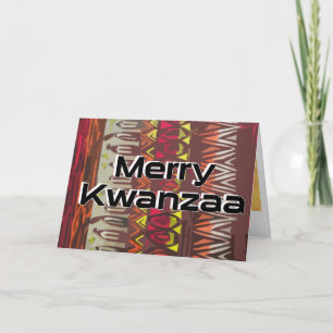 Carte de voeux de Kwanzaa